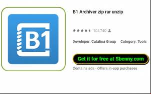 B1 Archiver zip rar unzip MOD APK