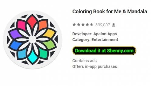 Coloring Book for Me &amp; Mandala MOD APK