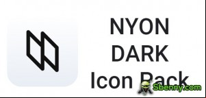 NYON DARK Icon Pack MOD APK