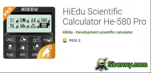 HiEdu Scientific Calculator He-580 Pro APK