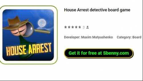 House Arrest detective board game APK