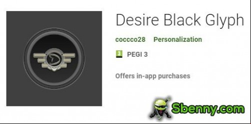 Desire Black Glyph MOD APK