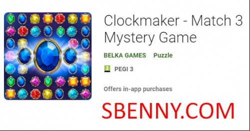Clockmaker - Match 3 Mystery Game MOD APK