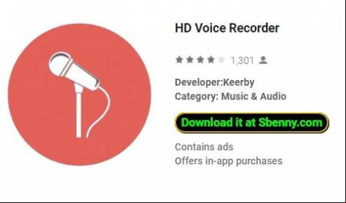 HD Voice Recorder MOD APK