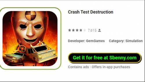 Crash Test Destruction MOD APK