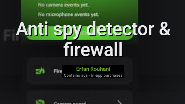 Anti spy detector &amp; firewall MOD APK
