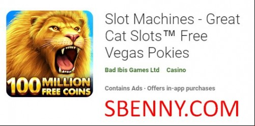 Slot Machines - Great Cat Slots™ Free Vegas Pokies APK