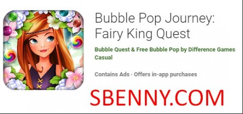 Bubble Pop Journey: Fairy King Quest MOD APK