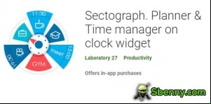 Sectograph. Planner &amp; Time manager on clock widget MOD APK