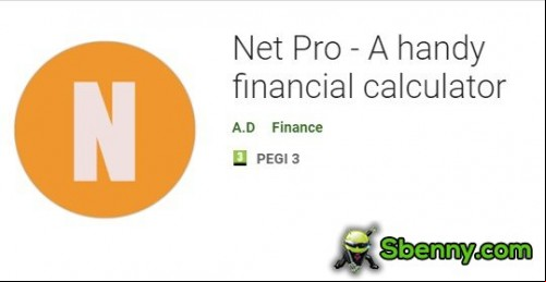 Net Pro - A handy financial calculator APK