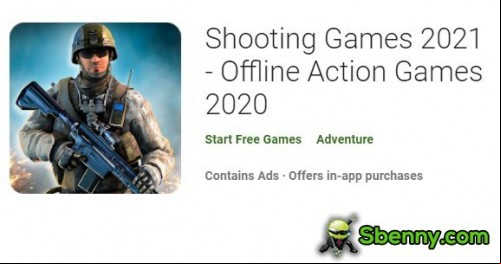 Shooting Games 2021 - Offline Action Games 2020 MOD APK