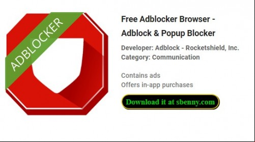 Free Adblocker Browser - Adblock &amp; Popup Blocker MOD APK