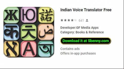 Indian Voice Translator Free MOD APK