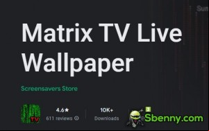 Matrix TV Live Wallpaper APK