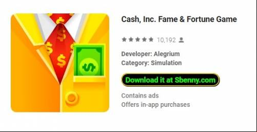 Cash, Inc. Fame &amp; Fortune Game MOD APK