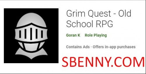 Grim Quest - Old School RPG MOD APK